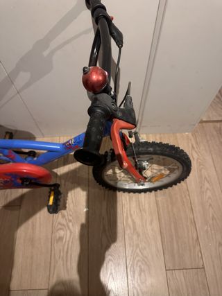 Bicicleta Infantil Btwin Azul y Roja