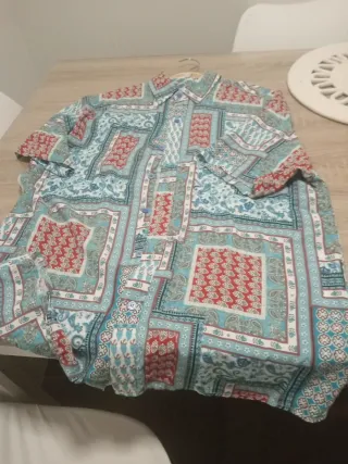 Camisa chico estampada