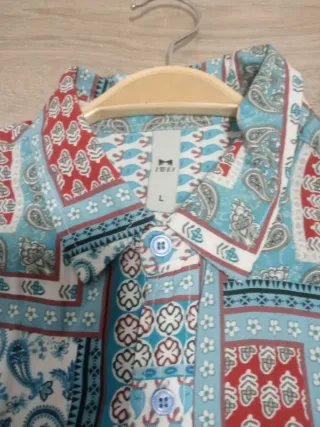 Camisa chico estampada