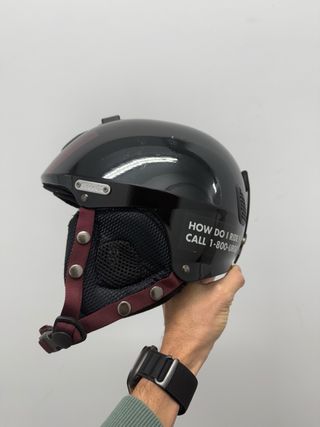 Casco de esquí/snowboard negro. marca URGE