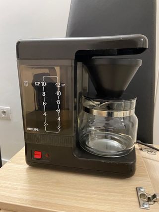 Cafetera Philips Negra Filtro