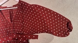 Vestido midi Uterqüe lunares