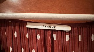 Vestido midi Uterqüe lunares