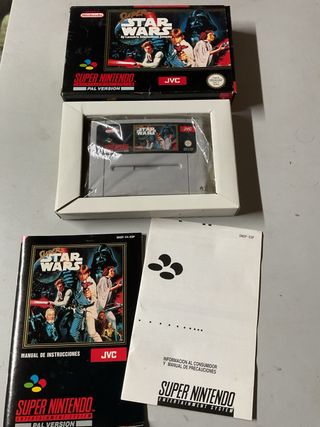 Super Star Wars SNES PAL JVC