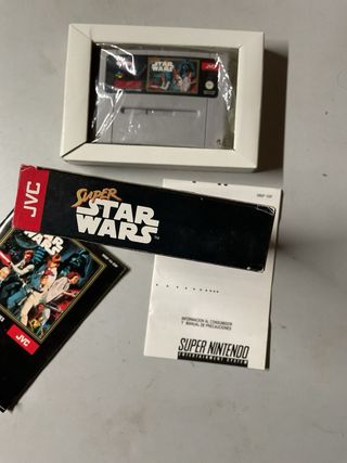 Super Star Wars SNES PAL JVC