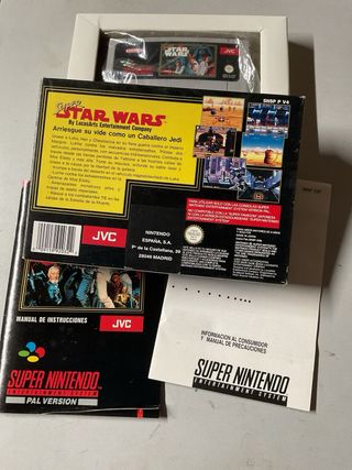 Super Star Wars SNES PAL JVC