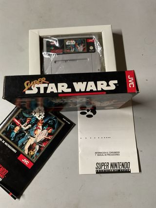 Super Star Wars SNES PAL JVC