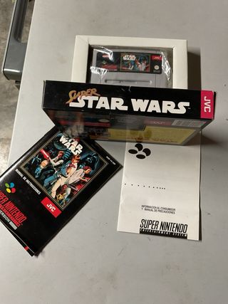 Super Star Wars SNES PAL JVC