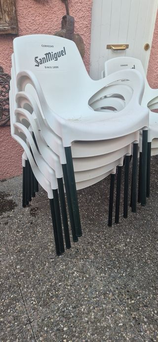 10 Sillas San Miguel Blancas Exterior