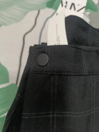 Pantalón Zara Cuadros Talla L