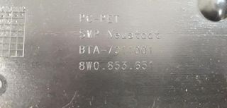 Audi 92443 8w0807437 8w0807611 paragolpes del a4