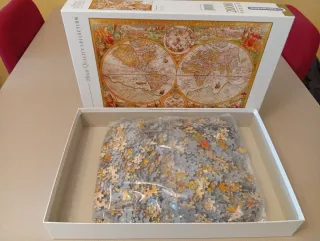 Puzzle 2000 Piezas Mapa Mundi Clementoni