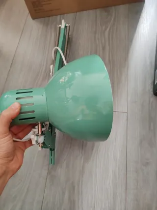 Flexo Ikea Verde Metal y Plástico