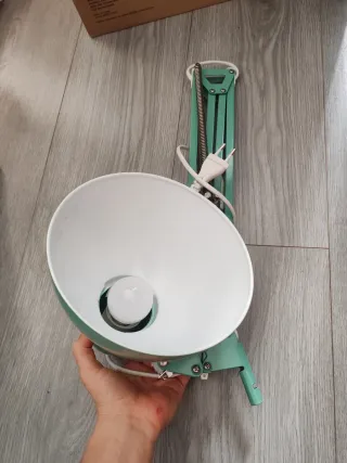 Flexo Ikea Verde Metal y Plástico