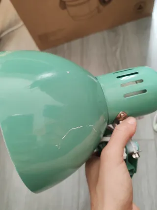 Flexo Ikea Verde Metal y Plástico