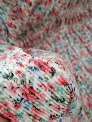 Vestido Zara floral manga larga