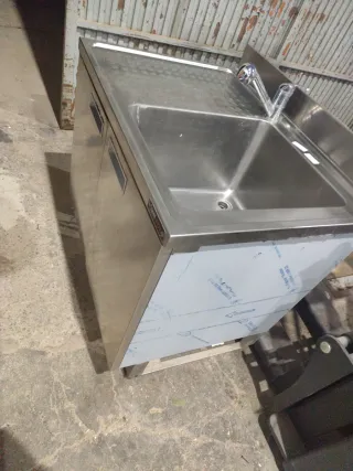 PILA INDUSTRIAL FREGADERO ACERO 658746091