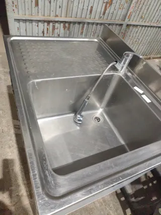 PILA INDUSTRIAL FREGADERO ACERO 658746091