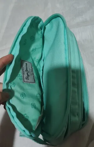 Estuche Pepe Jeans color verde azulado