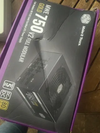 Fuente Alimentación Cooler Master MWE 750 Gold V2