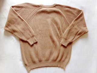 Maglione girocollo Brera Milano uomo beige M