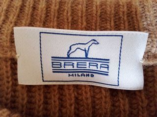 Maglione girocollo Brera Milano uomo beige M