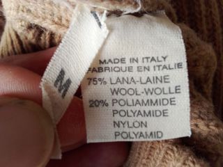 Maglione girocollo Brera Milano uomo beige M