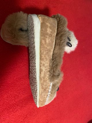 Pantofole slippers in vera pelle n.36