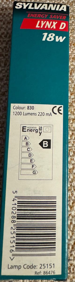 Bombilla Sylvania LYNX D 18W