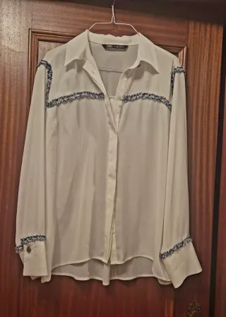 Blusa Zara manga larga