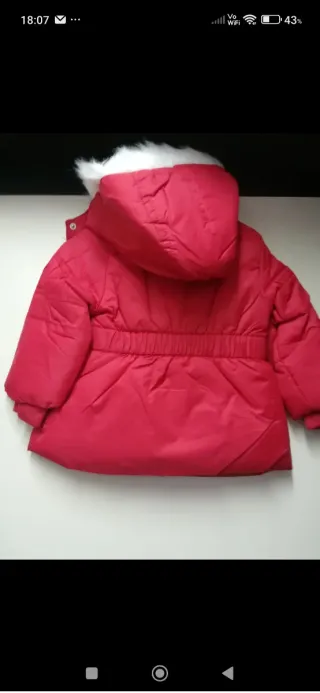 Giubbotto invernale bambina Minnie Mouse