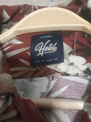 Camisa juvenil estampada