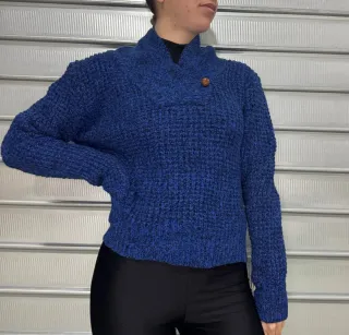 Woolrich Pullover Lana Donna Blu