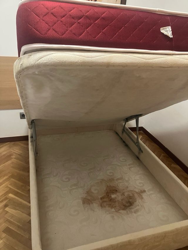 Canapé y colchón 120x80