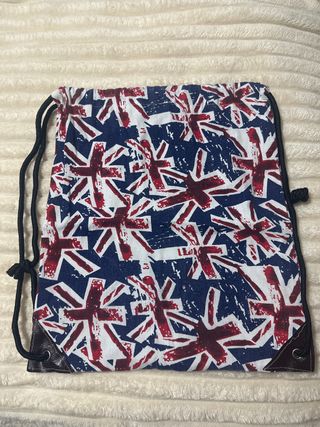 Mochila con cordones Union Jack