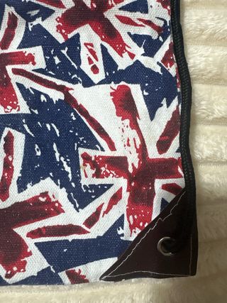 Mochila con cordones Union Jack