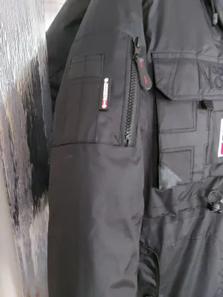 Anorak Geographical Norway Negro Hombre