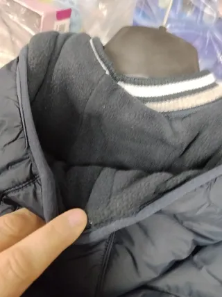 Giubbotto invernale neonato blu