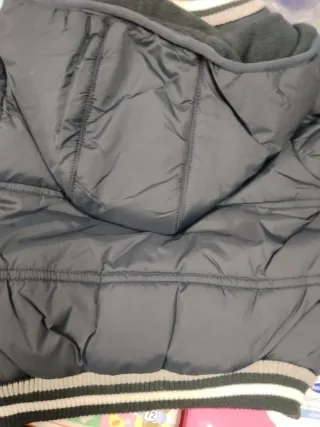 Giubbotto invernale neonato blu