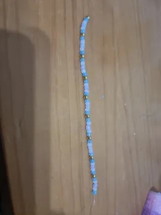 Pulsera MarcArte perlas rosas y azules