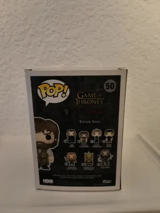 Caja VACIA Funko Pop! Tyrion Lannister 50