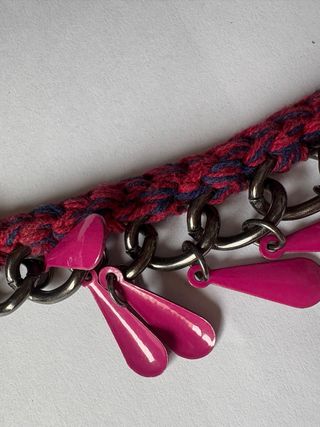 Collar Zara Étnico Plumas y Gotas