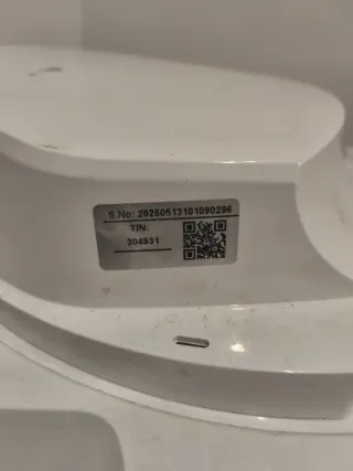 Termo Eléctrico está roto por fuga vale para pieza