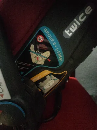 Silla de paseo Be Cool roja