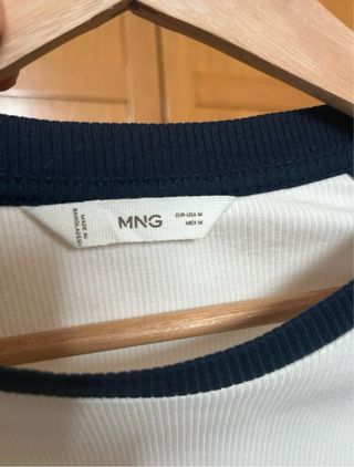 Camiseta Mango Teens manga larga