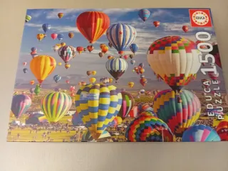 Puzzle Educa 1500 piezas Globos Aerostáticos