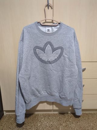 Sudadera Adidas Gris