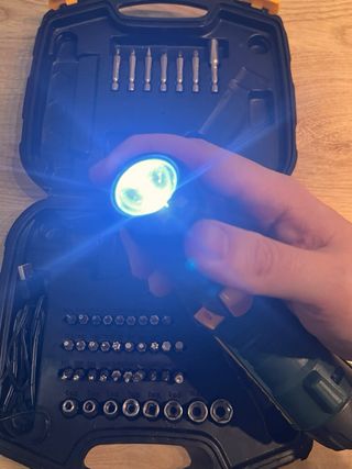 Atornillador Eléctrico Teccpo con Accesorios