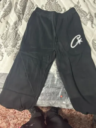 Chandal Corteiz Bordado Negro