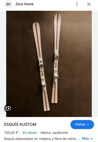 Esquís Kustom ZARA HOME